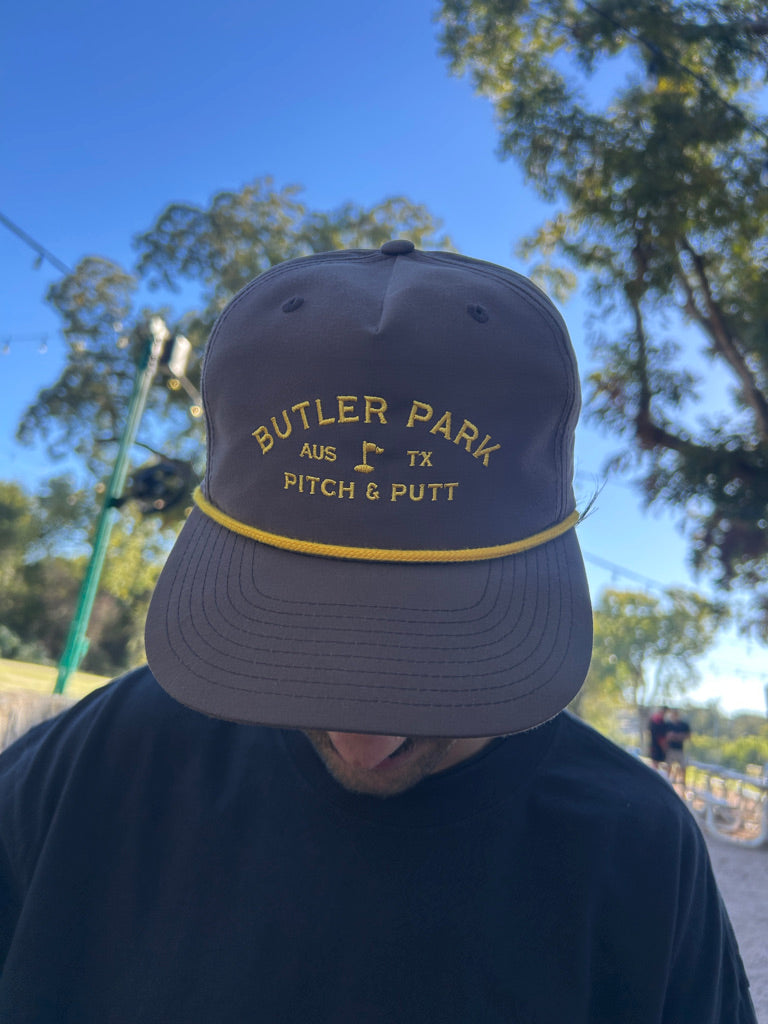 Chocolate/Yellow Rope Hat