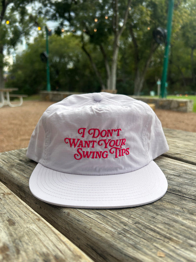 Sierra Madre "I Don't Want your Swing Tips" Hat (Orchid/Magenta)