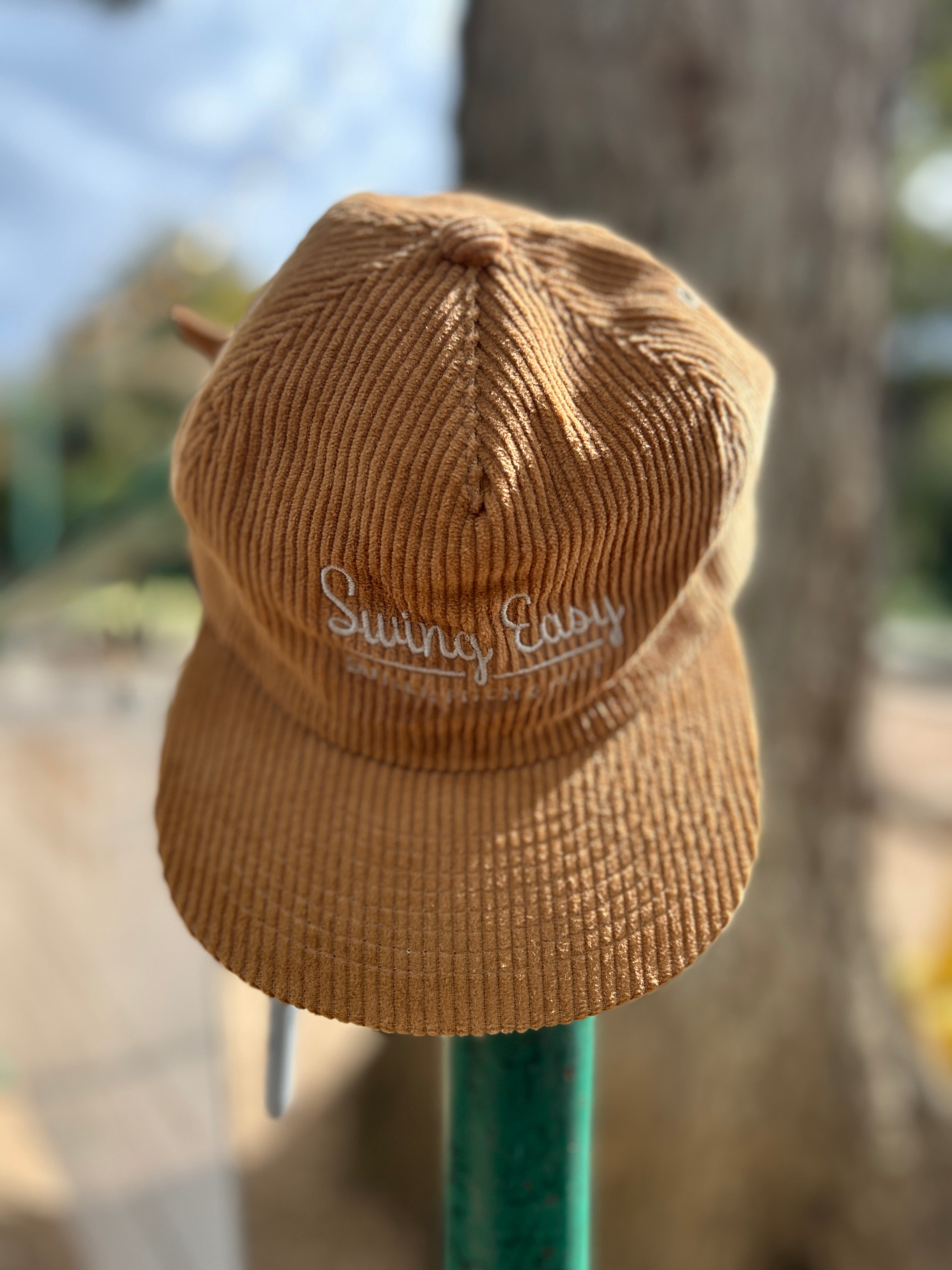 Corduroy Cap - Rust