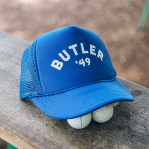 "Butler '49" Trucker Hat - Royal Blue